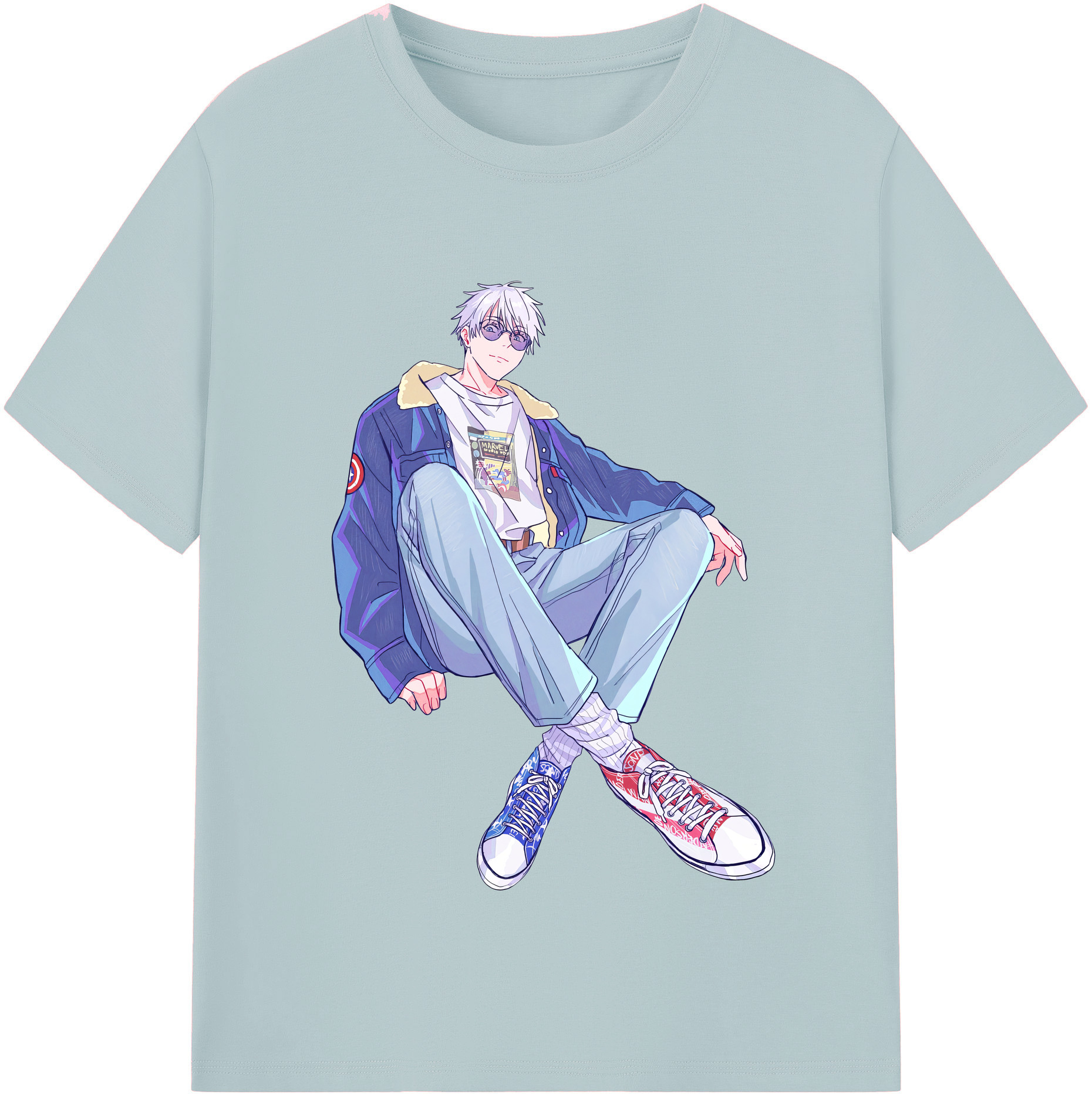 （画像用） 呪術廻戦 Jujutsu Kaisen 綿100％半袖Tシャツ（フロントプリント）